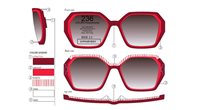 Gafas de sol Etnia Barcelona Mujer 5 MAMBO2 54S RD - 5 MAMBO2 54S RD